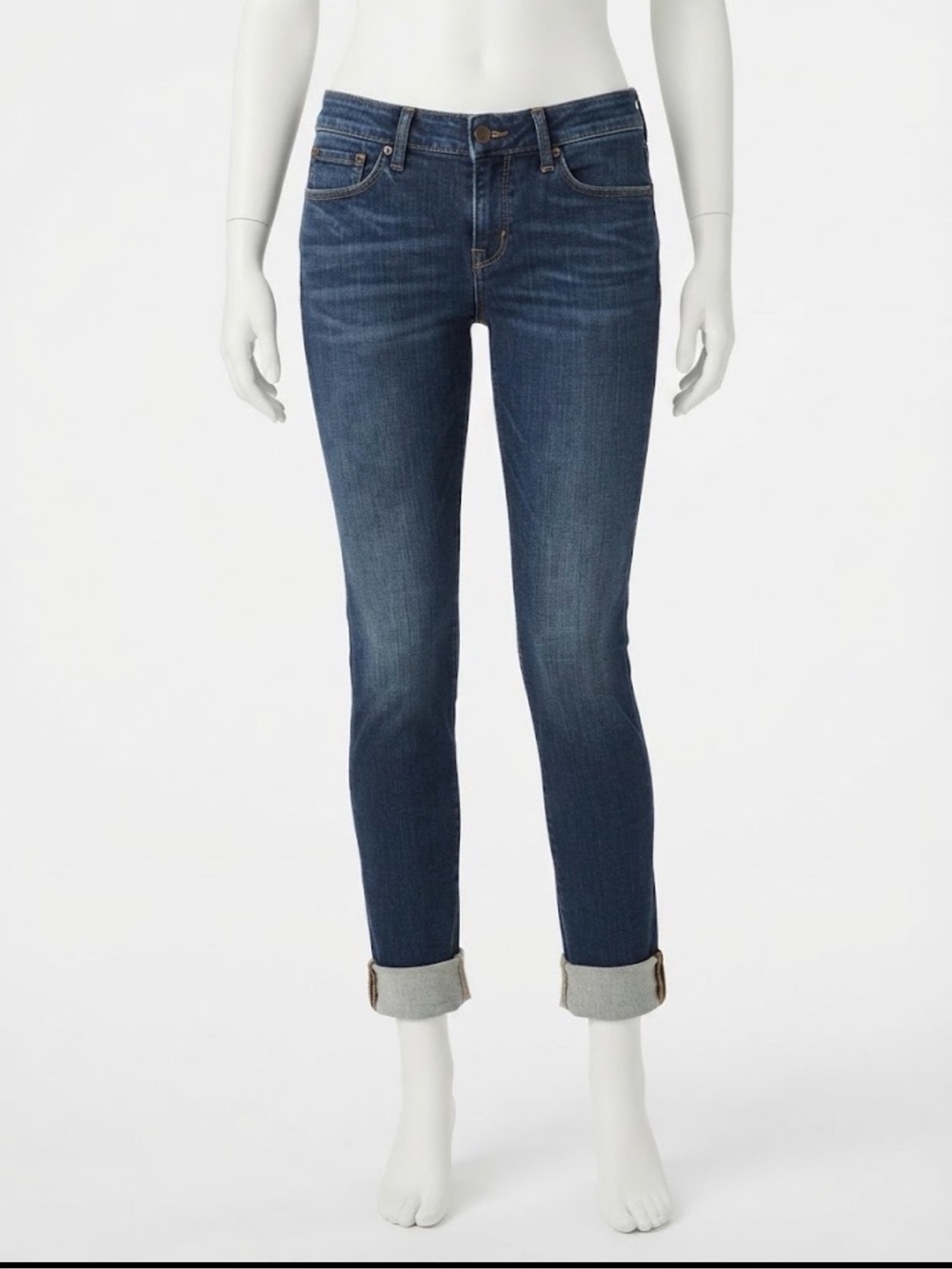 Levi's Women's Skinny Jeans in Dark Blue Wash